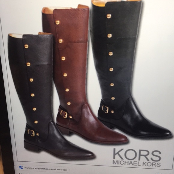 MICHAEL Michael Kors Shoes - Michael by MK brown riding boots 7